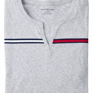 Tommy Hilfiger Grey Henley Shirt